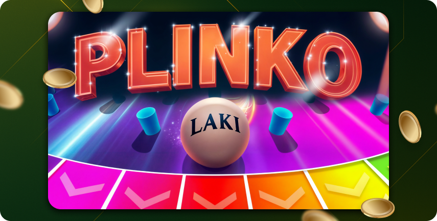 Игра Plinko в LAKI WORLD